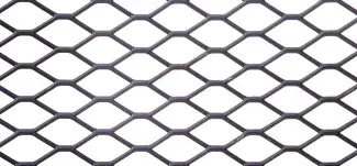 Hexagonal expanded metal mesh E 35