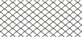 Squared expanded metal mesh SQ 16 flattened