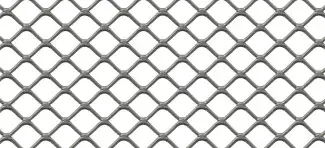 Squared expanded metal mesh SQ 20 flattened