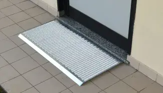  LUSSO expanded metal non-slip doormat 